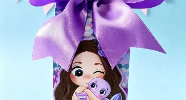 Kit Caixinhas Milk Sereia Personalizadas