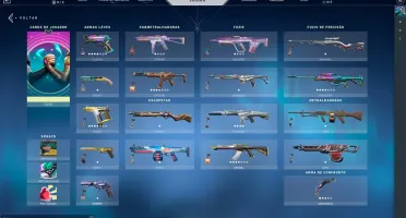 Conta VALORANT - Nivel 210 + 170 Skins