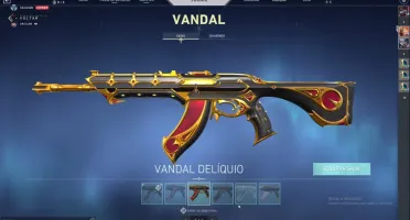 CONTA VALORANT 750R$ EM SKINS - PLATINA 1