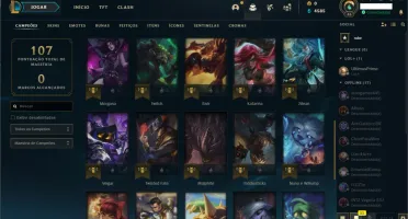 Conta league of legends, 36 champs, 0 skins
