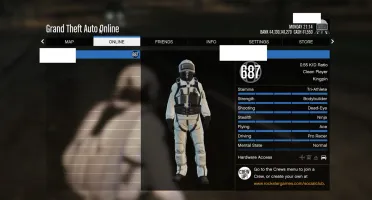 CONTA GTA V 30 BILHÕES - ROCKSTAR