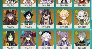 ✨ AR 60 - Yoimiya C2 - 20 PERSONAGENS T5 / 12 ARMAS T5 ✨