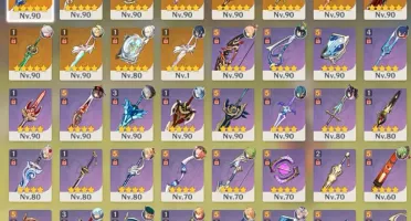 ✨ AR 60 - Yoimiya C2 - 20 PERSONAGENS T5 / 12 ARMAS T5 ✨