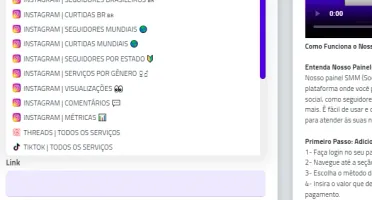 Script painel smm com icones dos serviços barato sem bugs