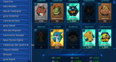 LADMO Conta mid game sever omegamon