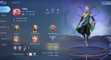 Conta Mobile Legends