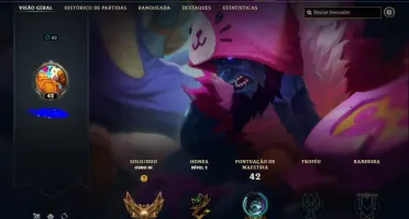 Conta de League of Legends Gold