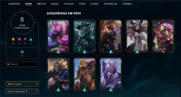 Conta de League of Legends Gold