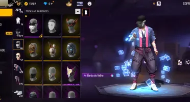 Vendo conta free fire rara, primeiro, segundo, terceiro pass