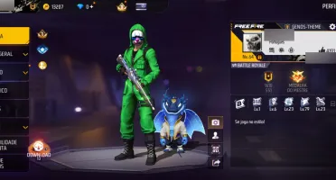 Vendo conta free fire rara, primeiro, segundo, terceiro pass