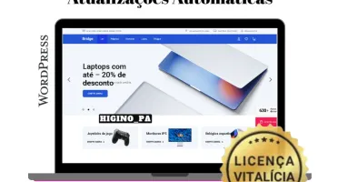 Tema Bridge WordPress + Atualizações