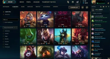 Conta League of Legends Completa