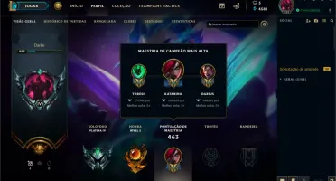 Conta League of Legends Plat IV