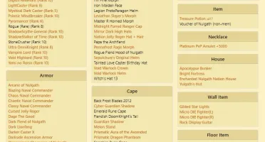 Vende-se conta do aqw com vários farms e raros