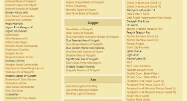 Vende-se conta do aqw com vários farms e raros