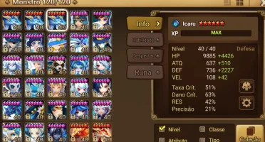 Summoners War - Global Account - DESAPEGO TOTAL