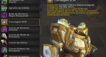 Conta world of warcraft tww