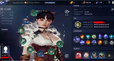 CONTA MIR4 LVL 45 41K CP COM PET EPICO BIYOHO