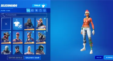 CONTA DE FORTNITE COM 4535 VBUCKS + SALVE O MUNDO