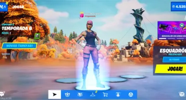 CONTA DE FORTNITE COM 4535 VBUCKS + SALVE O MUNDO