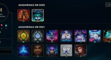 Conta LoL Platina 4 - MMR Alto