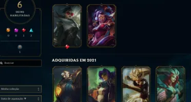 Conta LoL Platina 4 - MMR Alto