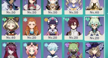 Ar 54 Venti+ganyu+jean+andarilho+klee+mona+tartaglia+keking