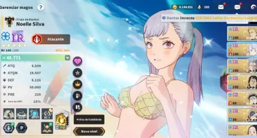 Conta Black Clover Mobile