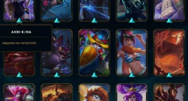 CONTA LOL 🌟 PLATINA 4 🌟 237 SKINS 🌟 TODOS CAMPEOES