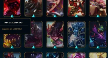 CONTA LOL 🌟 PLATINA 4 🌟 237 SKINS 🌟 TODOS CAMPEOES