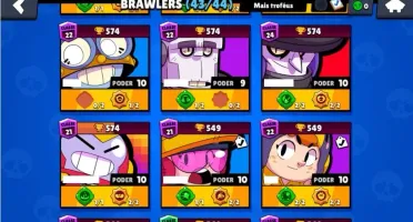 Conta Brawl Stars 24500 troféus.