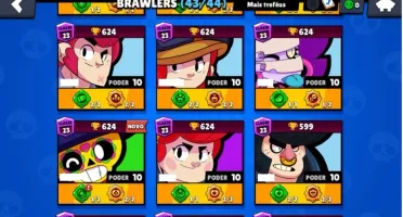 Conta Brawl Stars 24500 troféus.