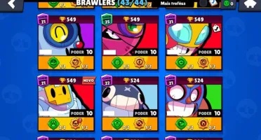 Conta Brawl Stars 24500 troféus.