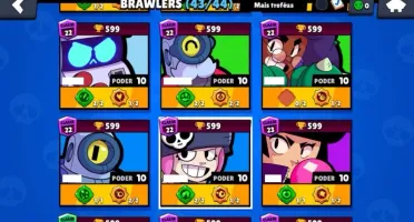 Conta Brawl Stars 24500 troféus.
