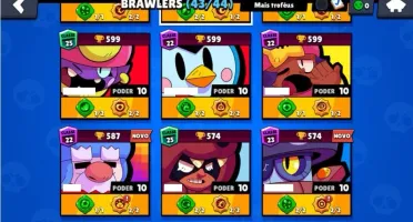 Conta Brawl Stars 24500 troféus.