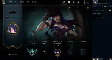 Conta Platina 4 E-MAIL NÃO CONFIRMADO 61% winrate