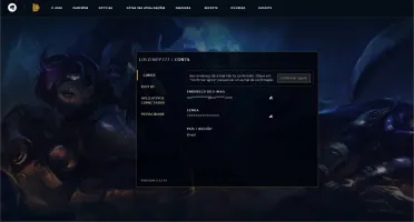 Conta Platina 4 E-MAIL NÃO CONFIRMADO 61% winrate