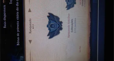 Conta de league of legends,primeira md10 estando 0/3