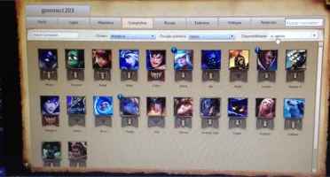 Conta de league of legends,primeira md10 estando 0/3