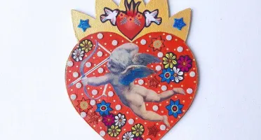 Enfeite de Parede Cupido