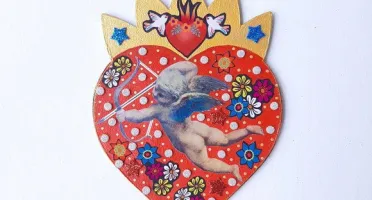 Enfeite de Parede Cupido