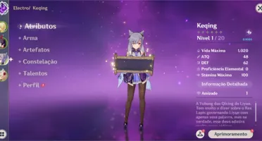 GENSHIN IMPACT - AR 5 - KEQING + NOELLE