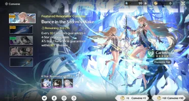 Wuthering Waves- Conta Cartethyia+Arma+Ciaconna+Carlotta