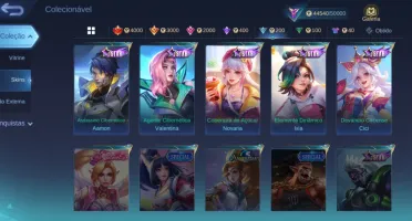 ACC 194 skins com 16 dias de Pass dima + 900 Dimas