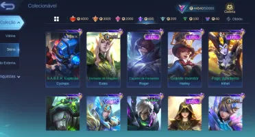 ACC 194 skins com 16 dias de Pass dima + 900 Dimas