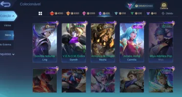 ACC 194 skins com 16 dias de Pass dima + 900 Dimas