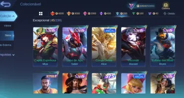 ACC 194 skins com 16 dias de Pass dima + 900 Dimas