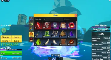 Lv2800 + Godhuman + Gas + Cdk + Ttk + Skull Guitar + Foice S