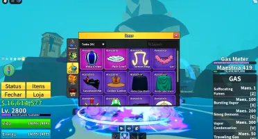 Lv2800 + Godhuman + Gas + Cdk + Ttk + Skull Guitar + Foice S