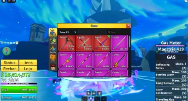 Lv2800 + Godhuman + Gas + Cdk + Ttk + Skull Guitar + Foice S